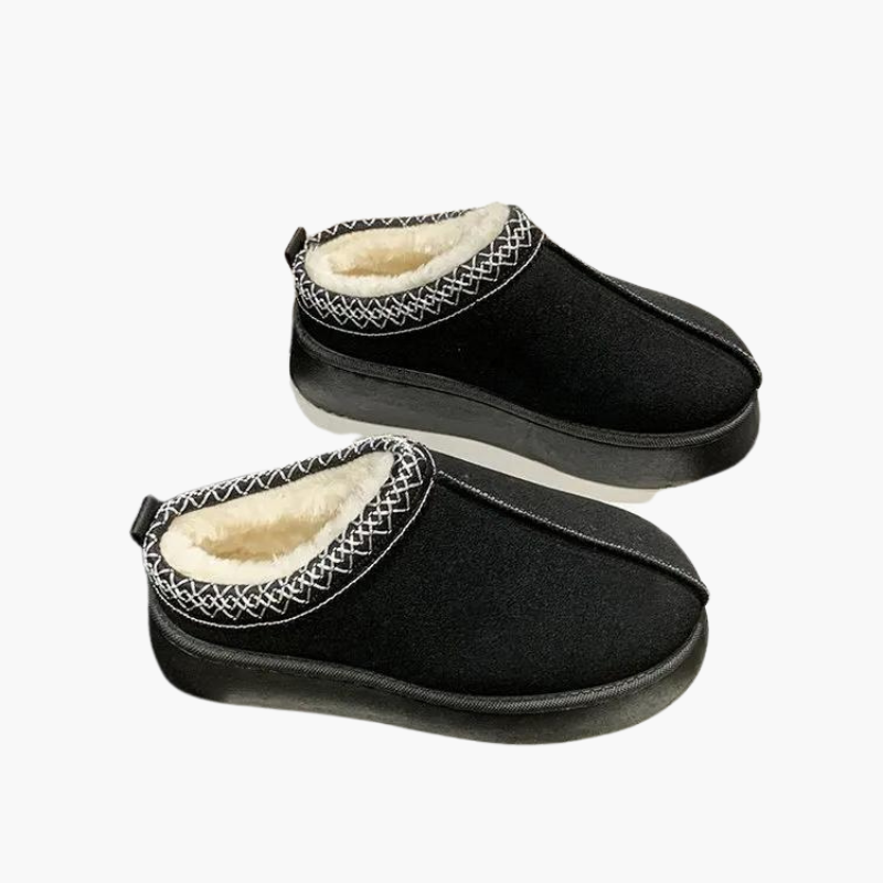 Retro Snow Loafers Boots